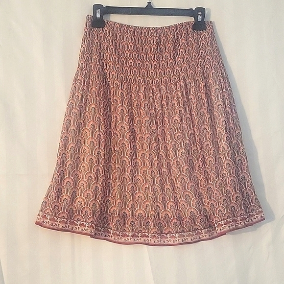 Max Studio Dresses & Skirts - MAX STUDIO Womans Floral Sheer, Lined, Elasticized Waistline, Skirt, Size: S